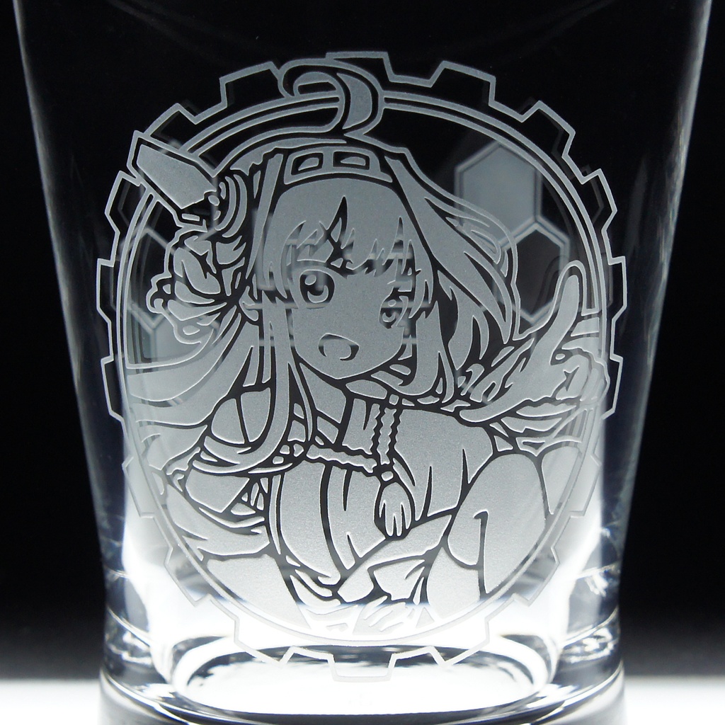 キャラクターグラス 金剛【フリー/ロック】