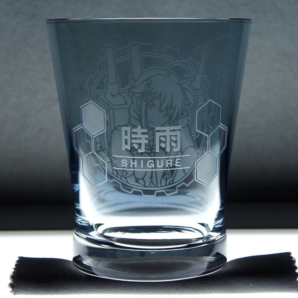 キャラクターグラス 時雨改二【カラー/フリー/ロック】