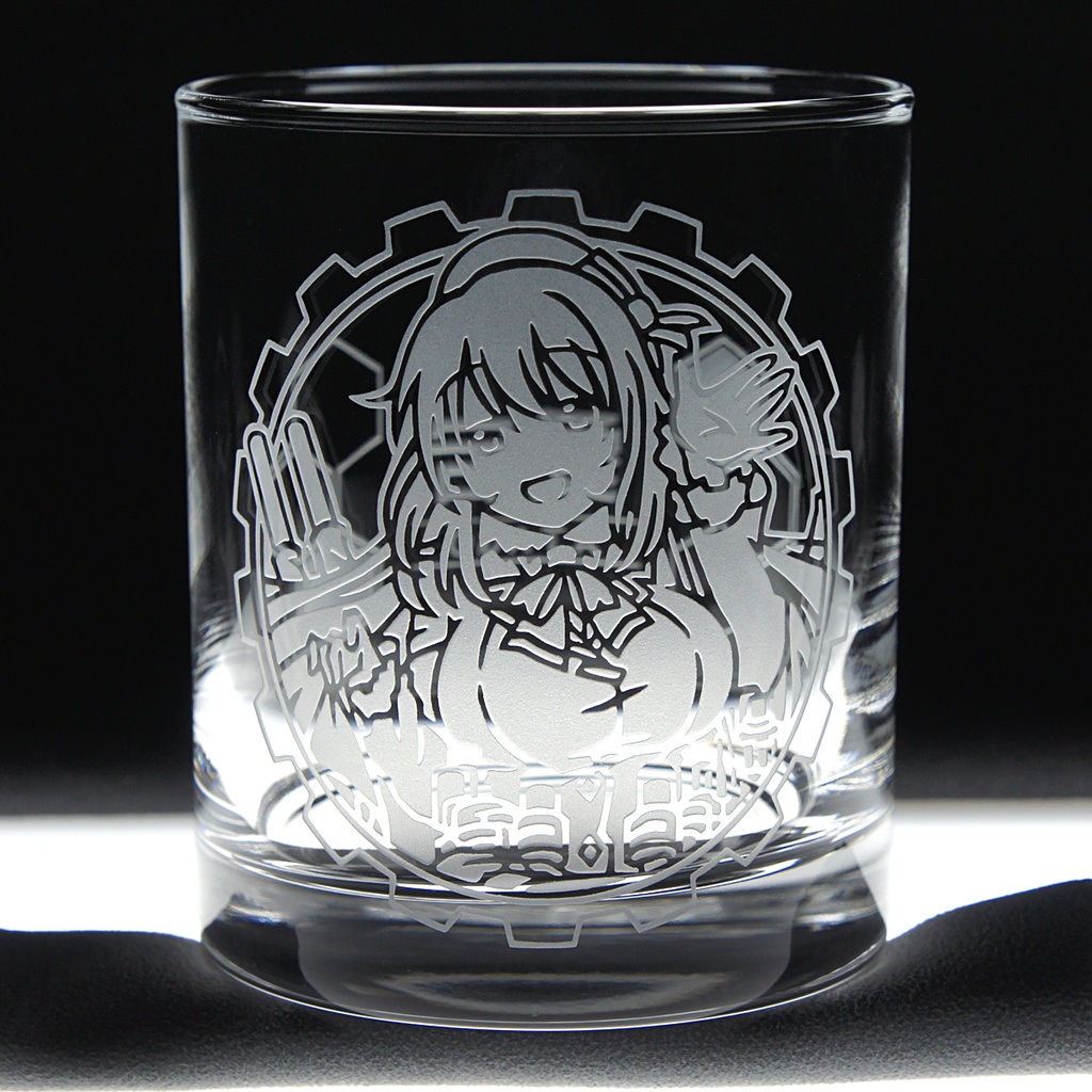 キャラクターグラス 愛宕【カラー/フリー/ロック】