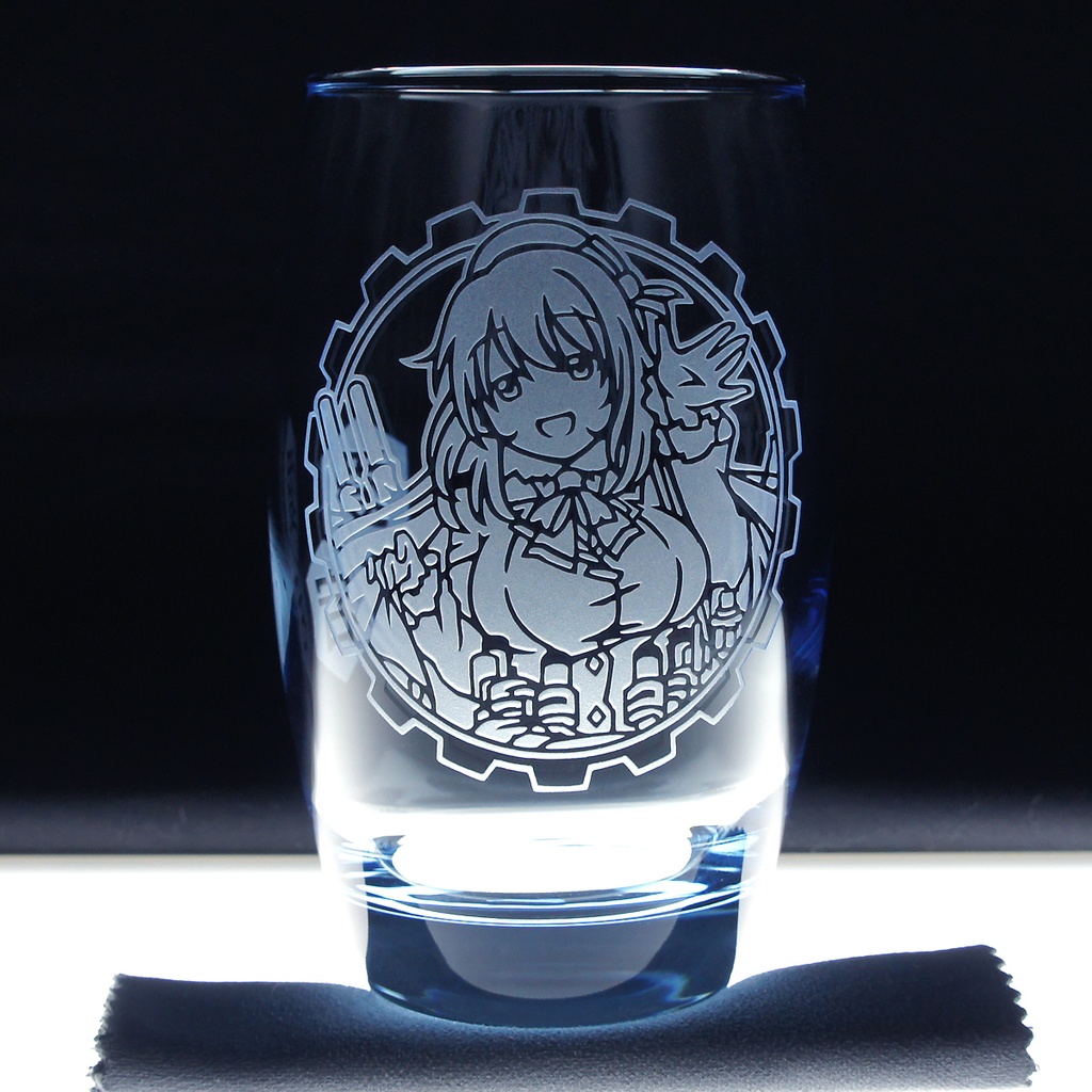 キャラクターグラス 愛宕【カラー/フリー/ロック】