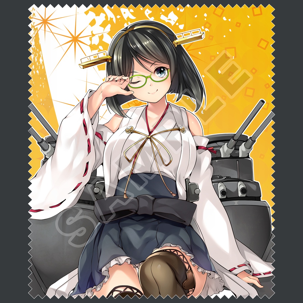 メガネ拭き 戦艦:金剛型【全4種】