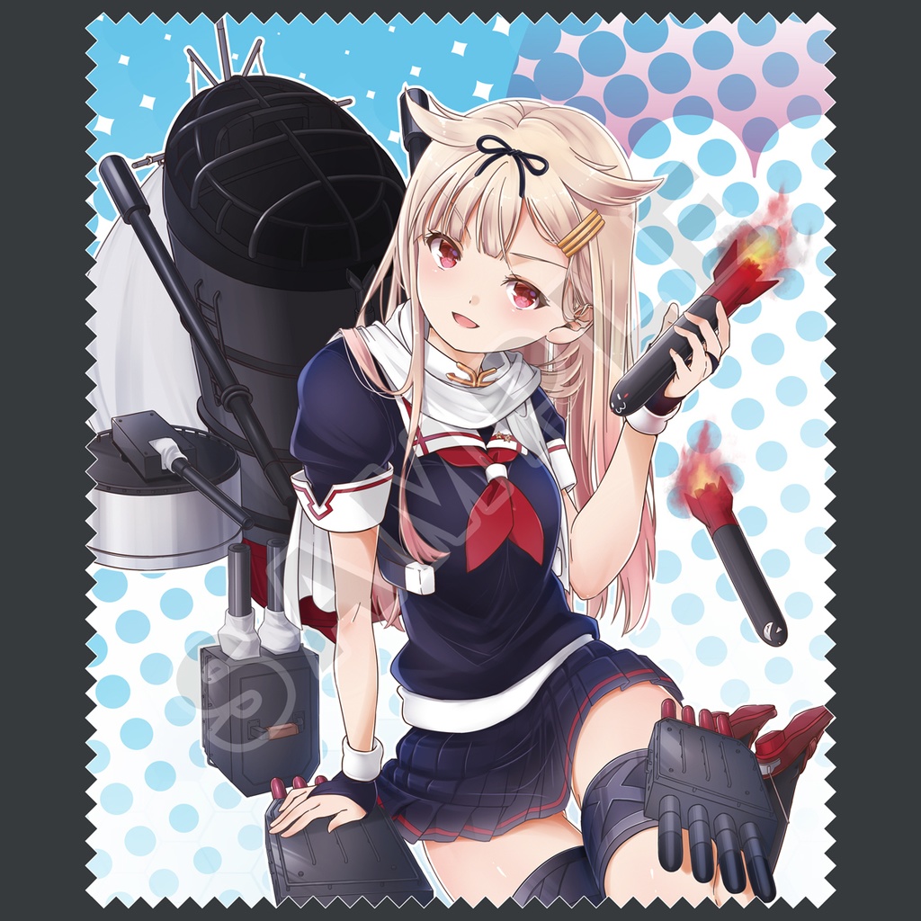 メガネ拭き 駆逐艦:白露型【全4種】