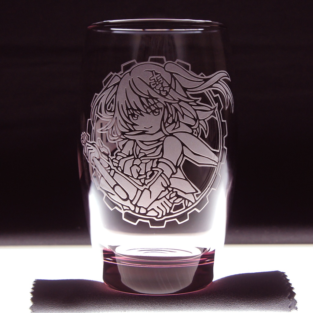 キャラクターグラス 川内改二【カラー/フリー/ロック】