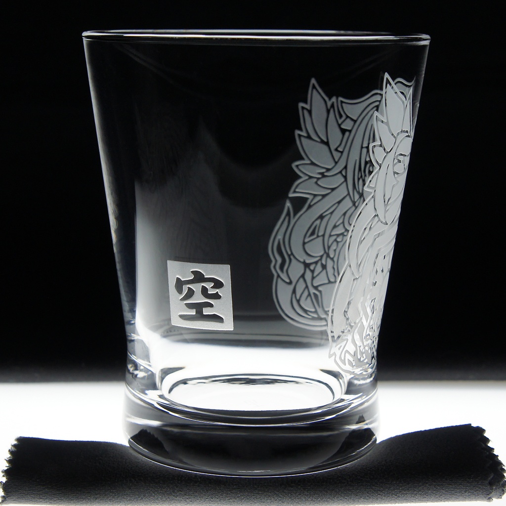 キャラクターグラス 霊烏路空【フリー/ロック】