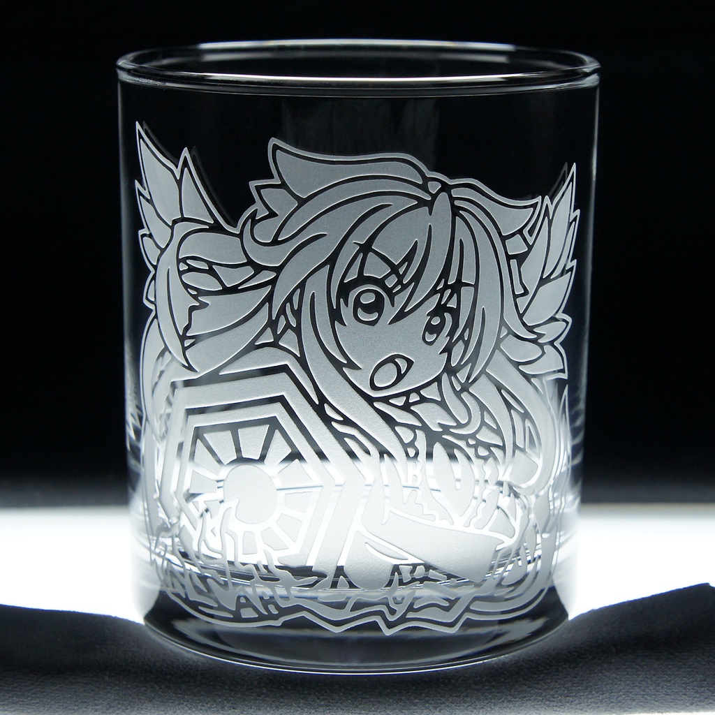 キャラクターグラス 霊烏路空【フリー/ロック】