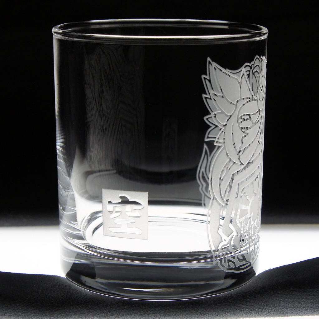 キャラクターグラス 霊烏路空【フリー/ロック】