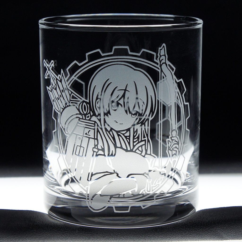 キャラクターグラス 赤城【カラー/フリー/ロック】