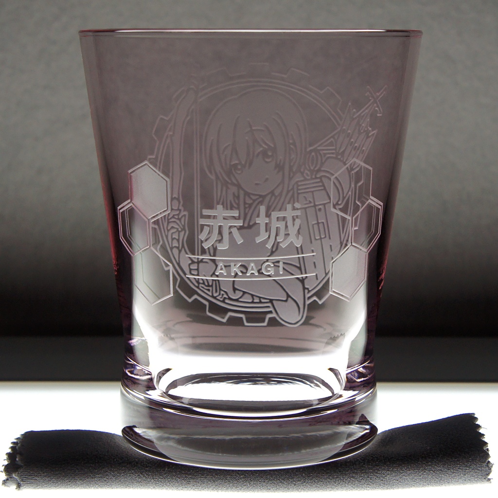 キャラクターグラス 赤城【フリー/ロック】