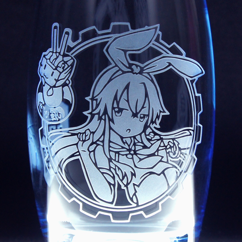 キャラクターグラス 島風【カラー/フリー/ロック】