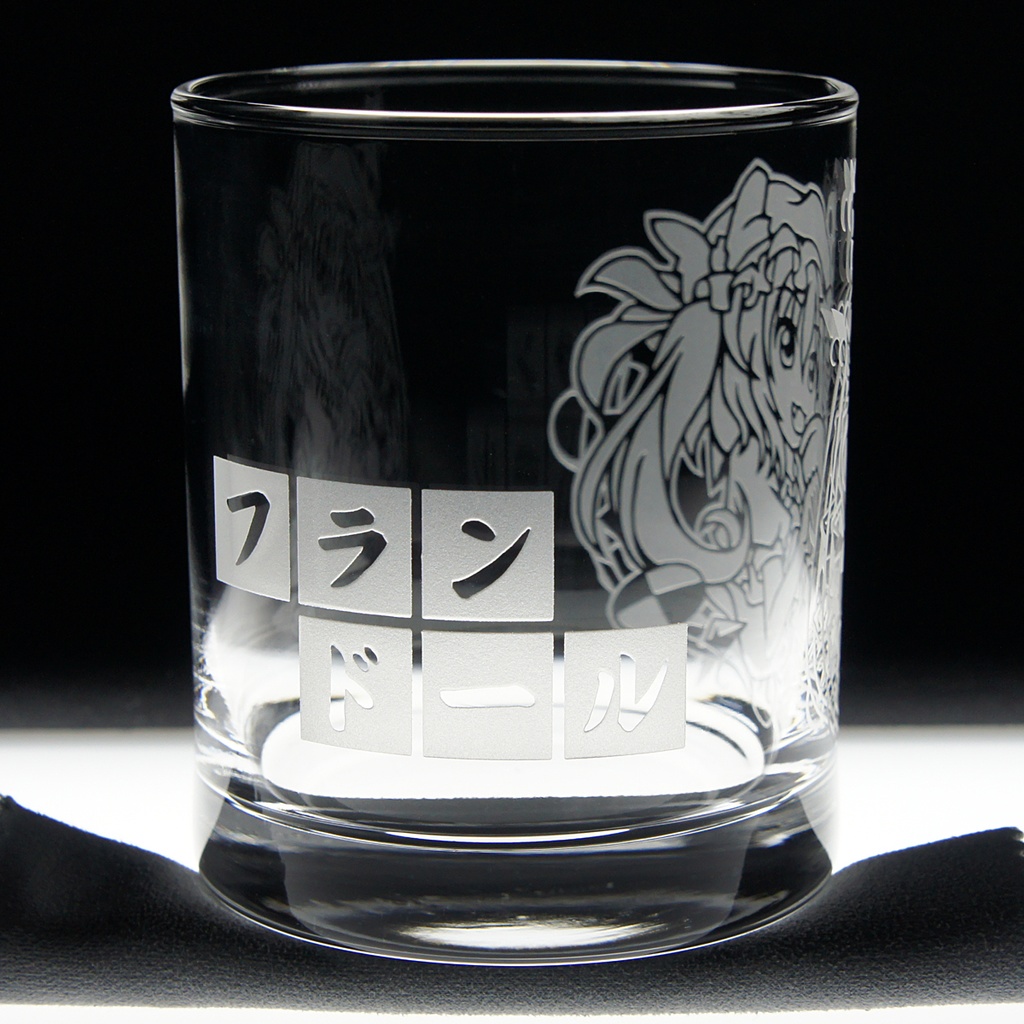 キャラクターグラス フランドール・スカーレット【フリー/ロック】