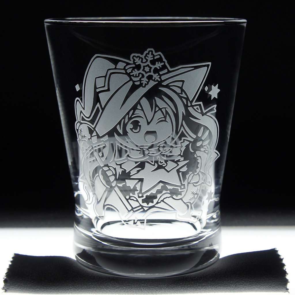 キャラクターグラス 雪ミク2014【ブルー/フリー】