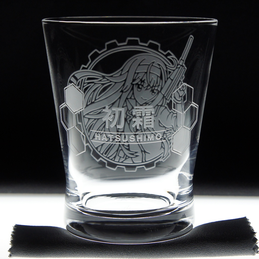 キャラクターグラス 初霜改二【フリー/ロック】