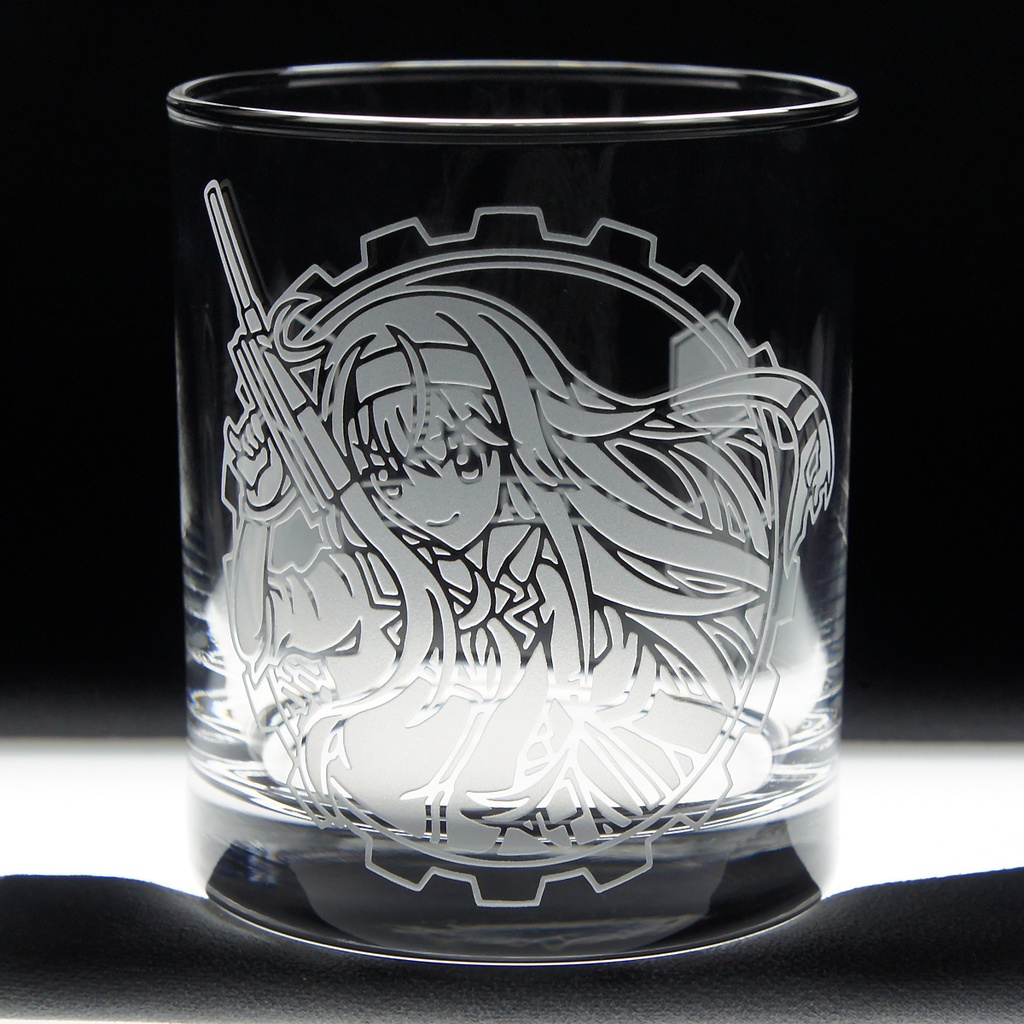 キャラクターグラス 初霜改二【フリー/ロック】