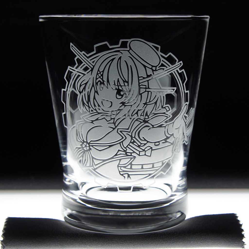 キャラクターグラス 摩耶改二【カラー/フリー/ロック】