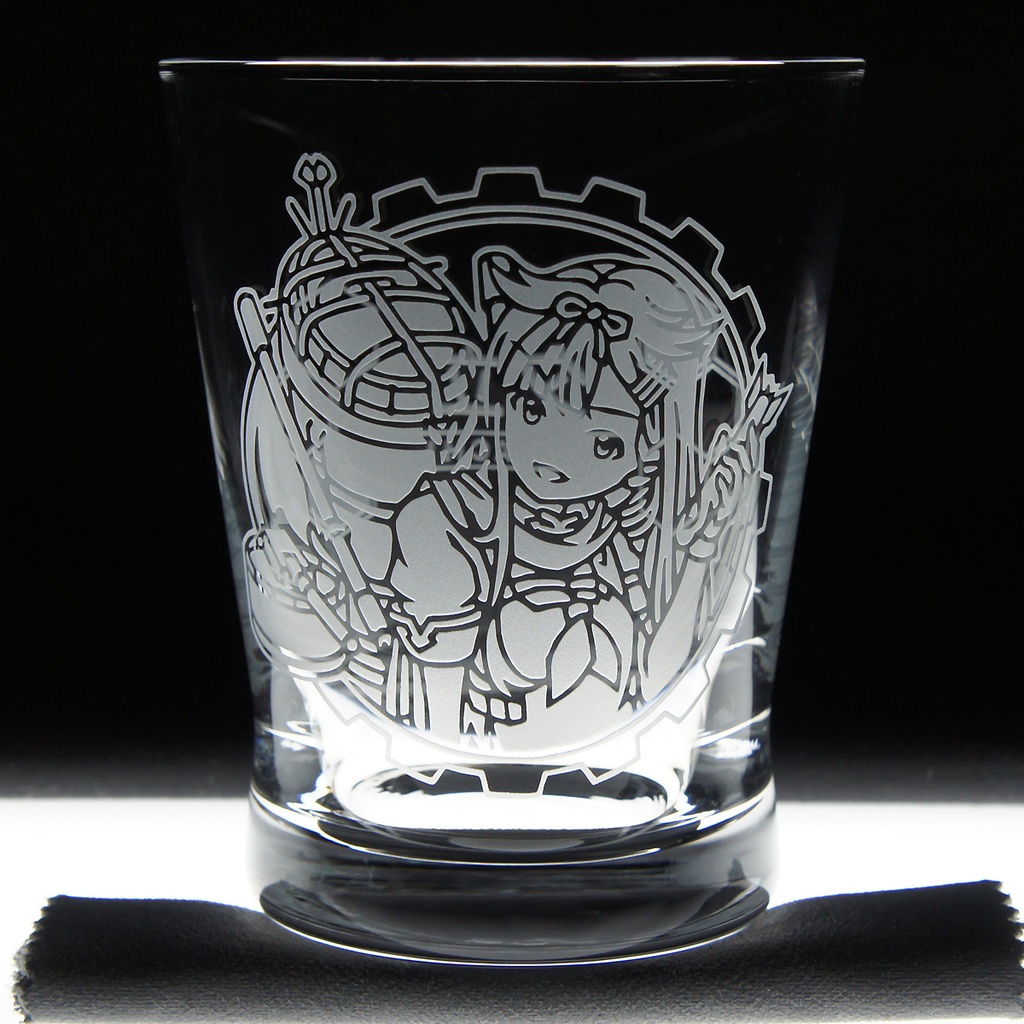 キャラクターグラス 夕立改二【カラー/フリー/ロック】