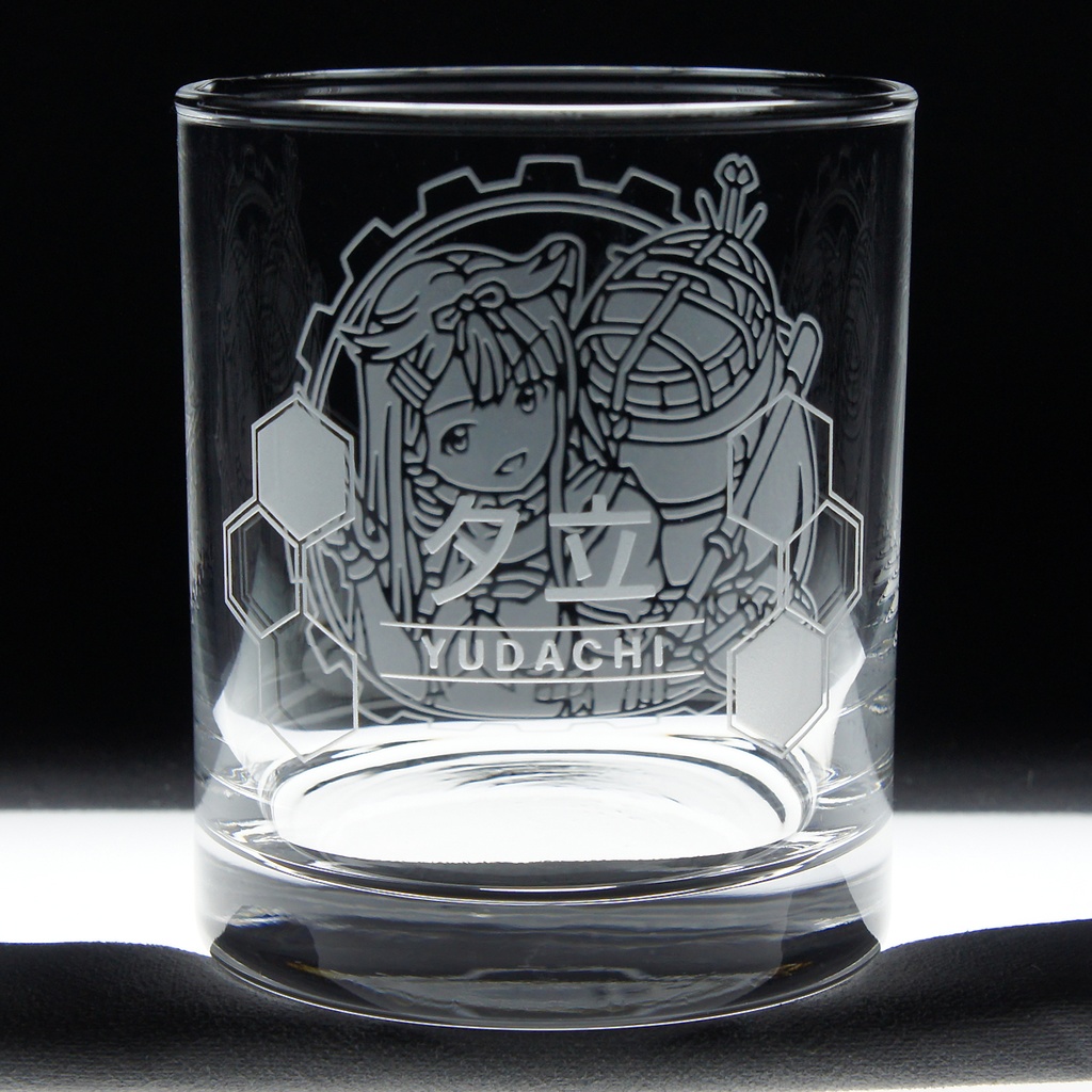 キャラクターグラス 夕立改二【カラー/フリー/ロック】