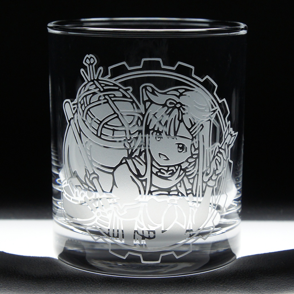 キャラクターグラス 夕立改二【カラー/フリー/ロック】