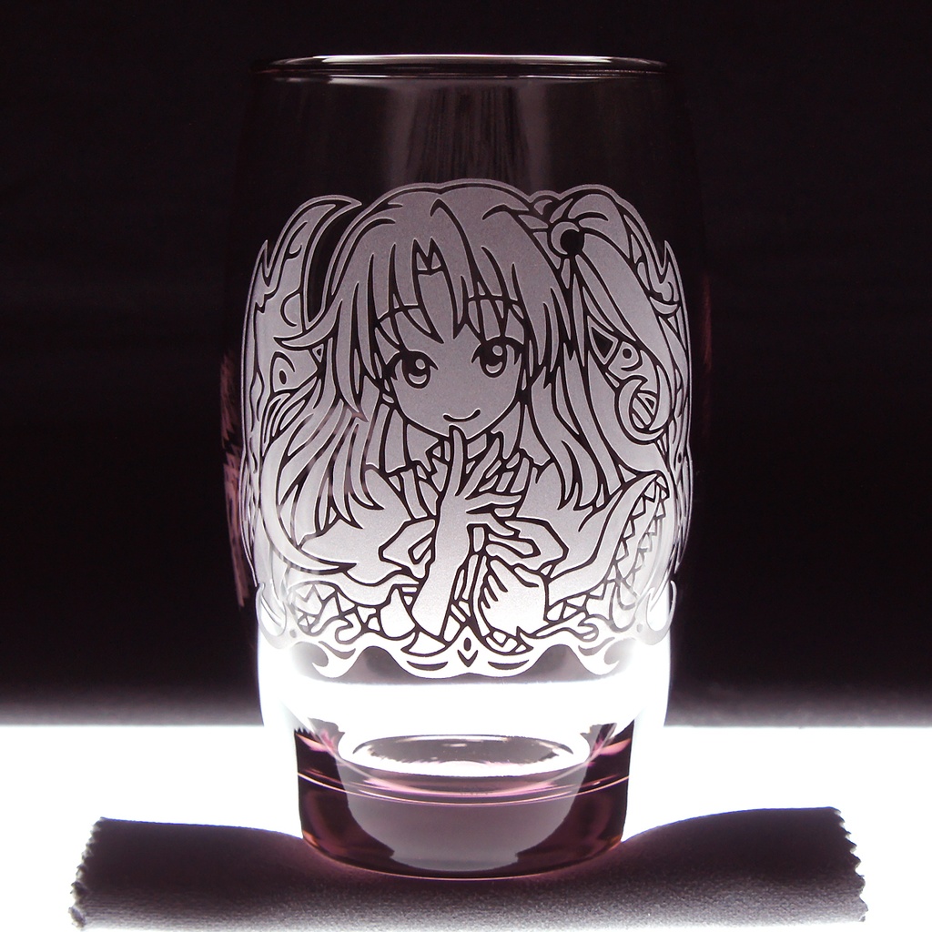 キャラクターグラス 神綺 カラー フリー ロック 幻奏月華園 In Booth Booth