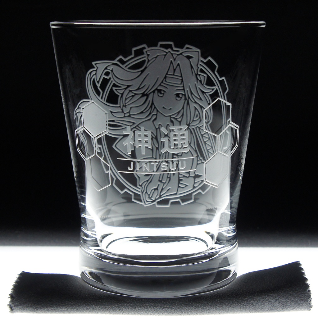 キャラクターグラス 神通改二【フリー/ロック】