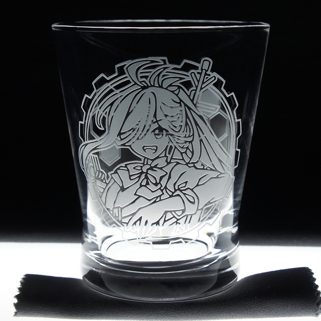 キャラクターグラス 朝霜【フリー/ロック】