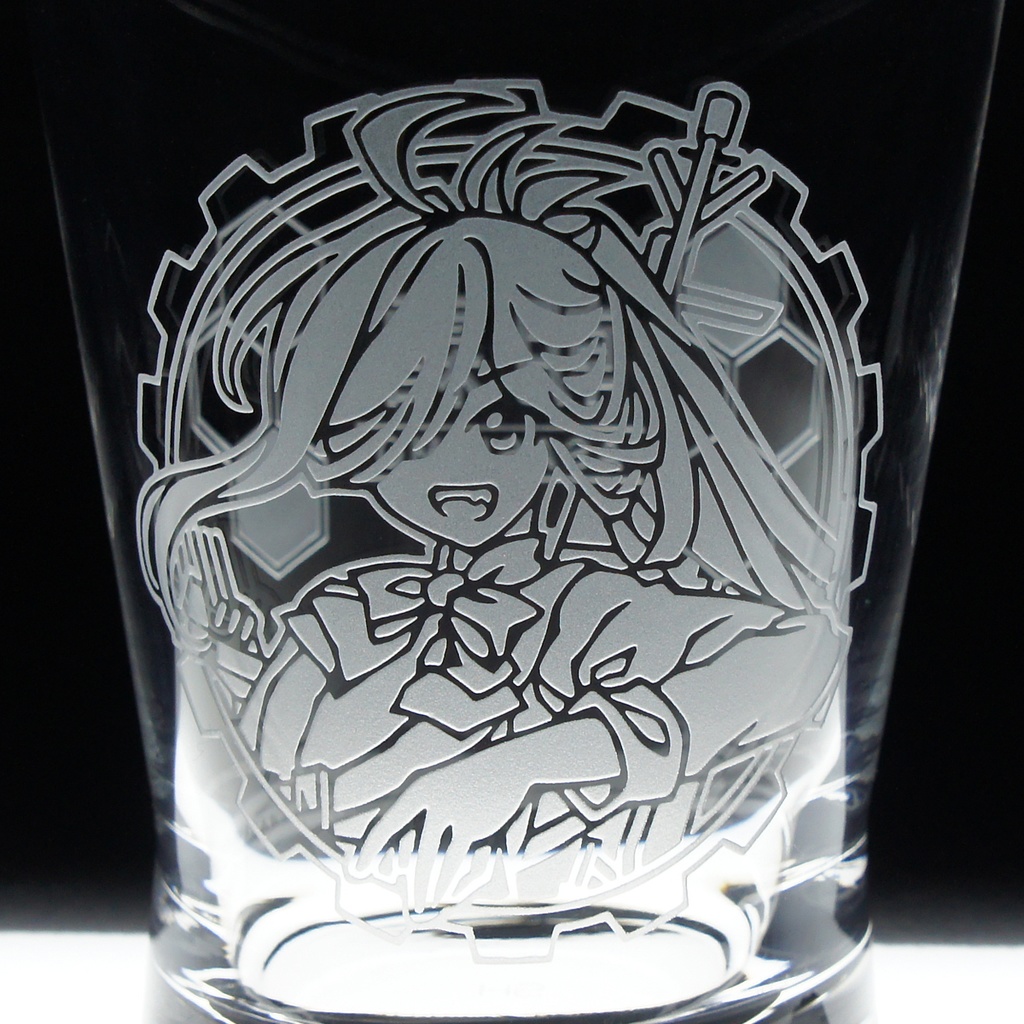 キャラクターグラス 朝霜【フリー/ロック】