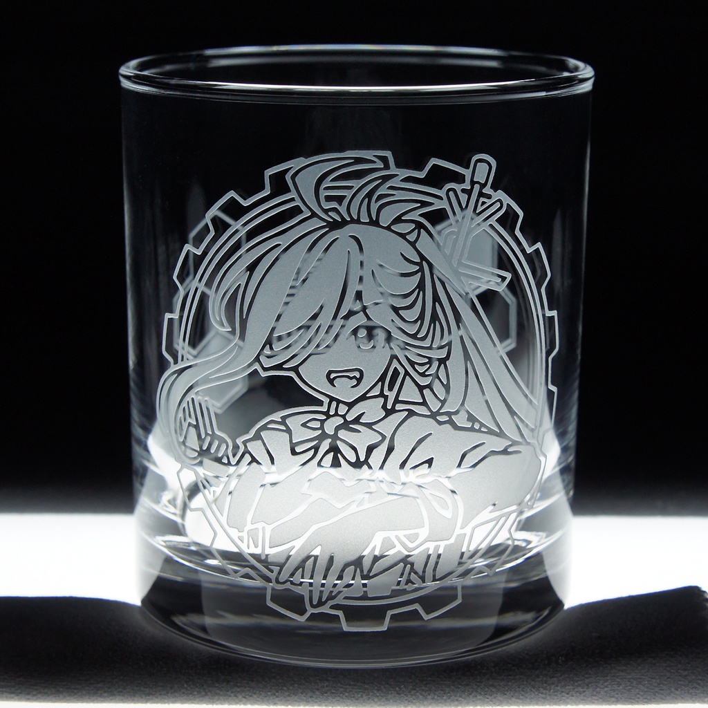 キャラクターグラス 朝霜【フリー/ロック】