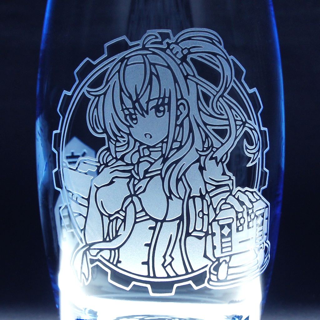 キャラクターグラス 涼月【カラー/フリー/ロック】