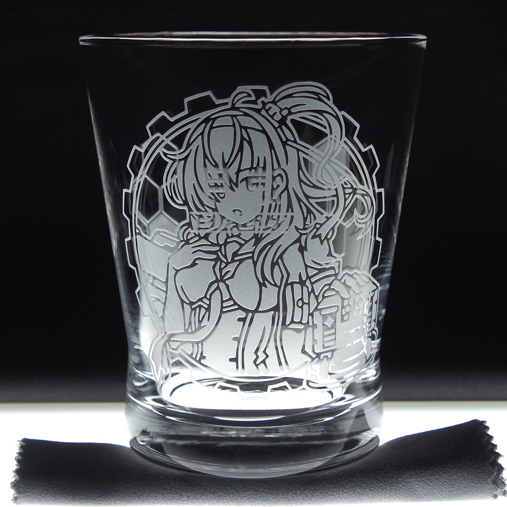 キャラクターグラス 涼月【カラー/フリー/ロック】