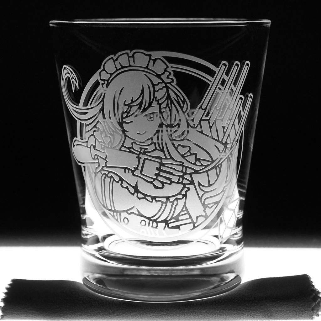 キャラクターグラス ベルファスト【カラー/フリー/ロック】