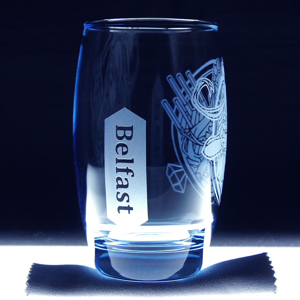 キャラクターグラス ベルファスト【カラー/フリー/ロック】