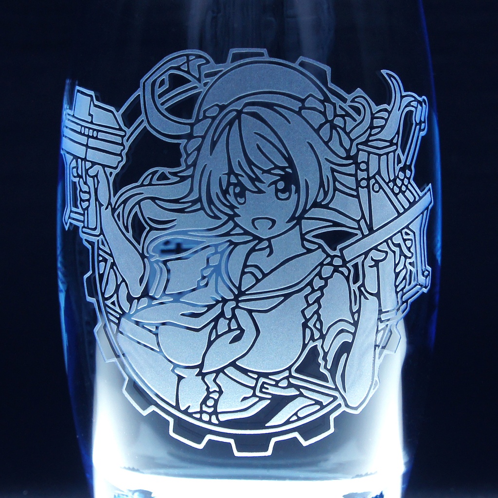 キャラクターグラス 浦風丁改【カラー/フリー/ロック】