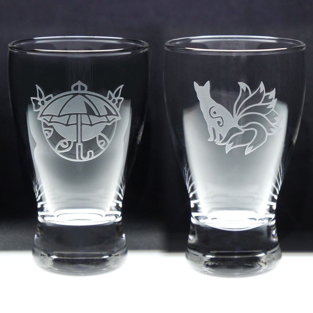 東方冷酒グラス 八雲紫＆藍