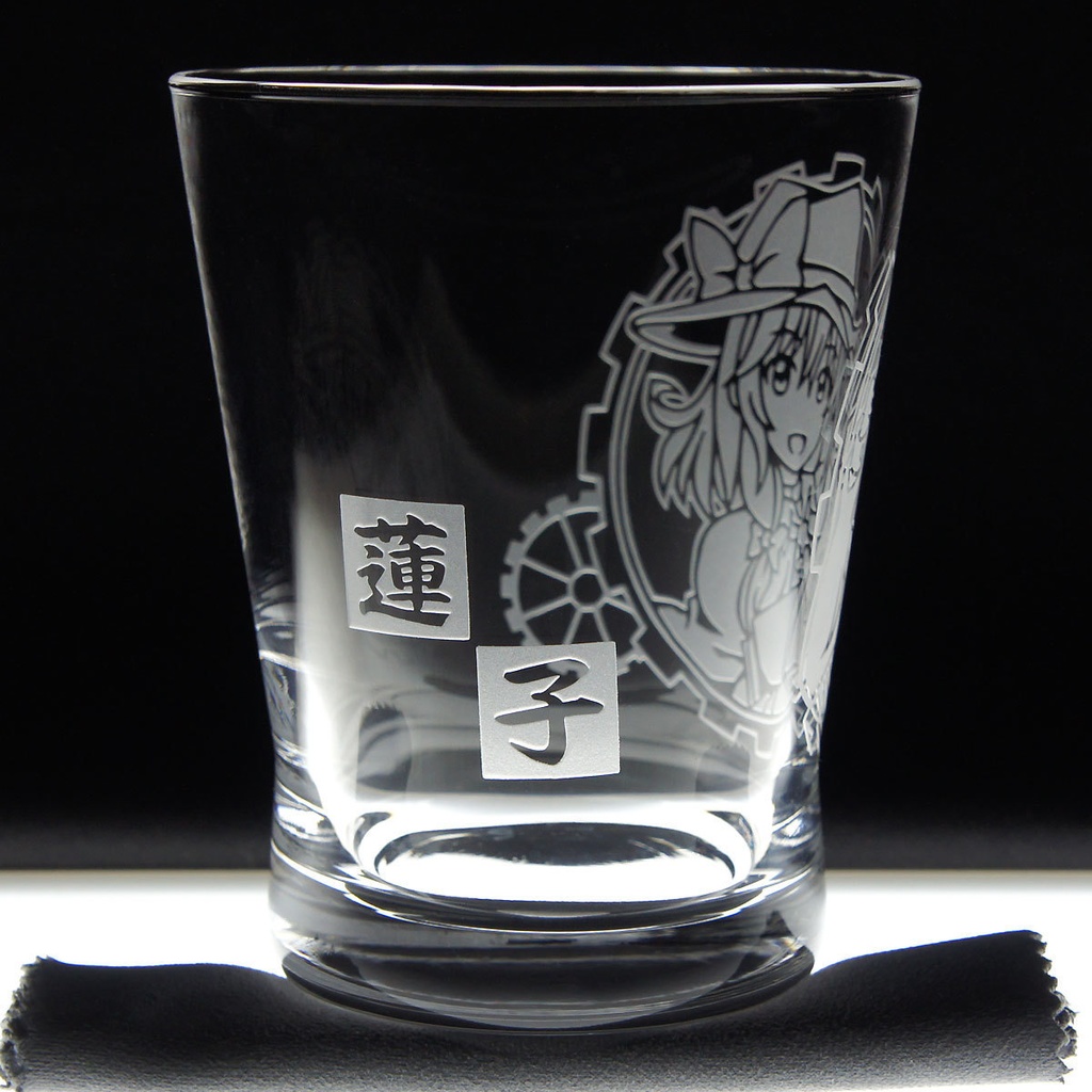 キャラクターグラス 宇佐見蓮子【フリー/ロック】