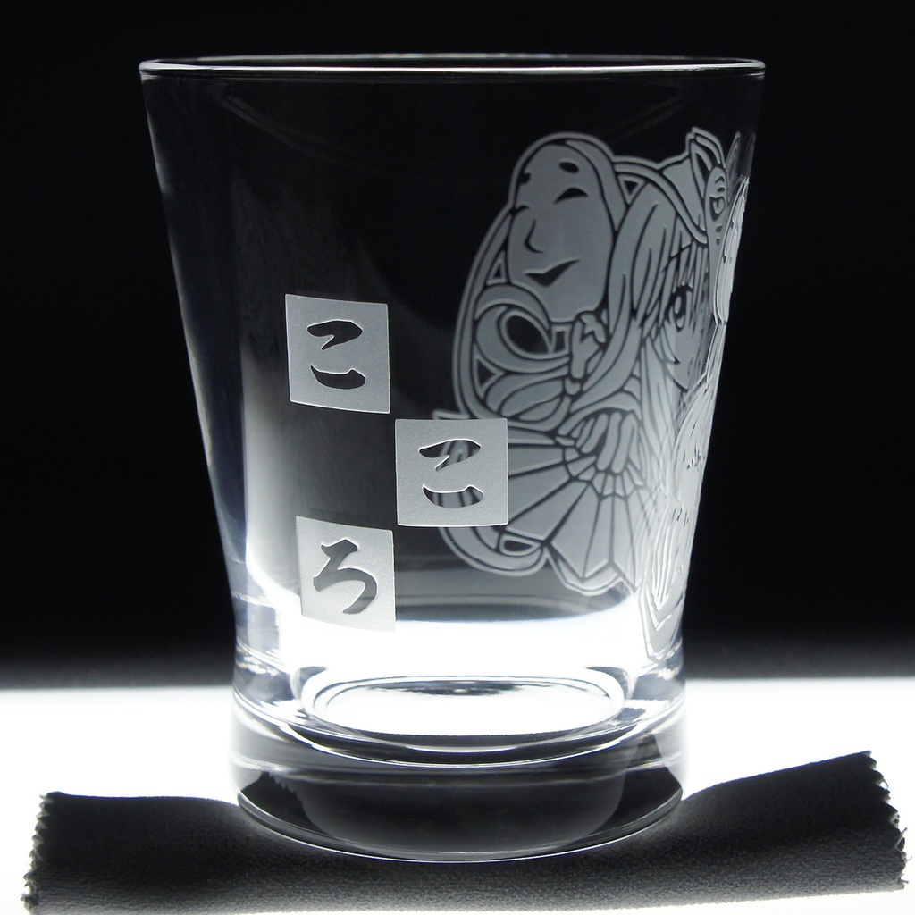 キャラクターグラス 秦こころ【フリー/ロック】