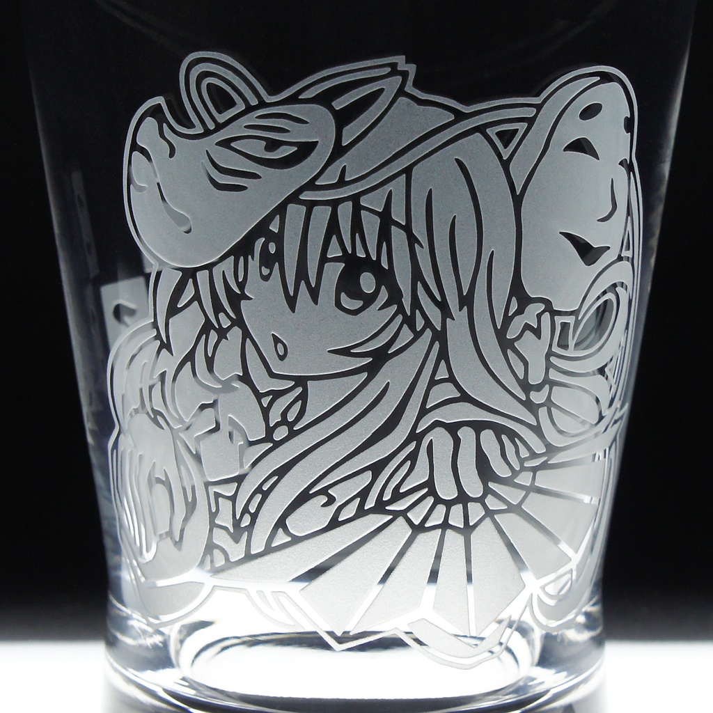 キャラクターグラス 秦こころ【フリー/ロック】