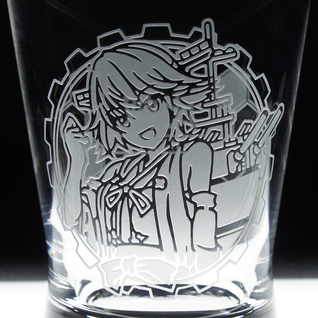 キャラクターグラス 比叡改二【フリー/ロック】