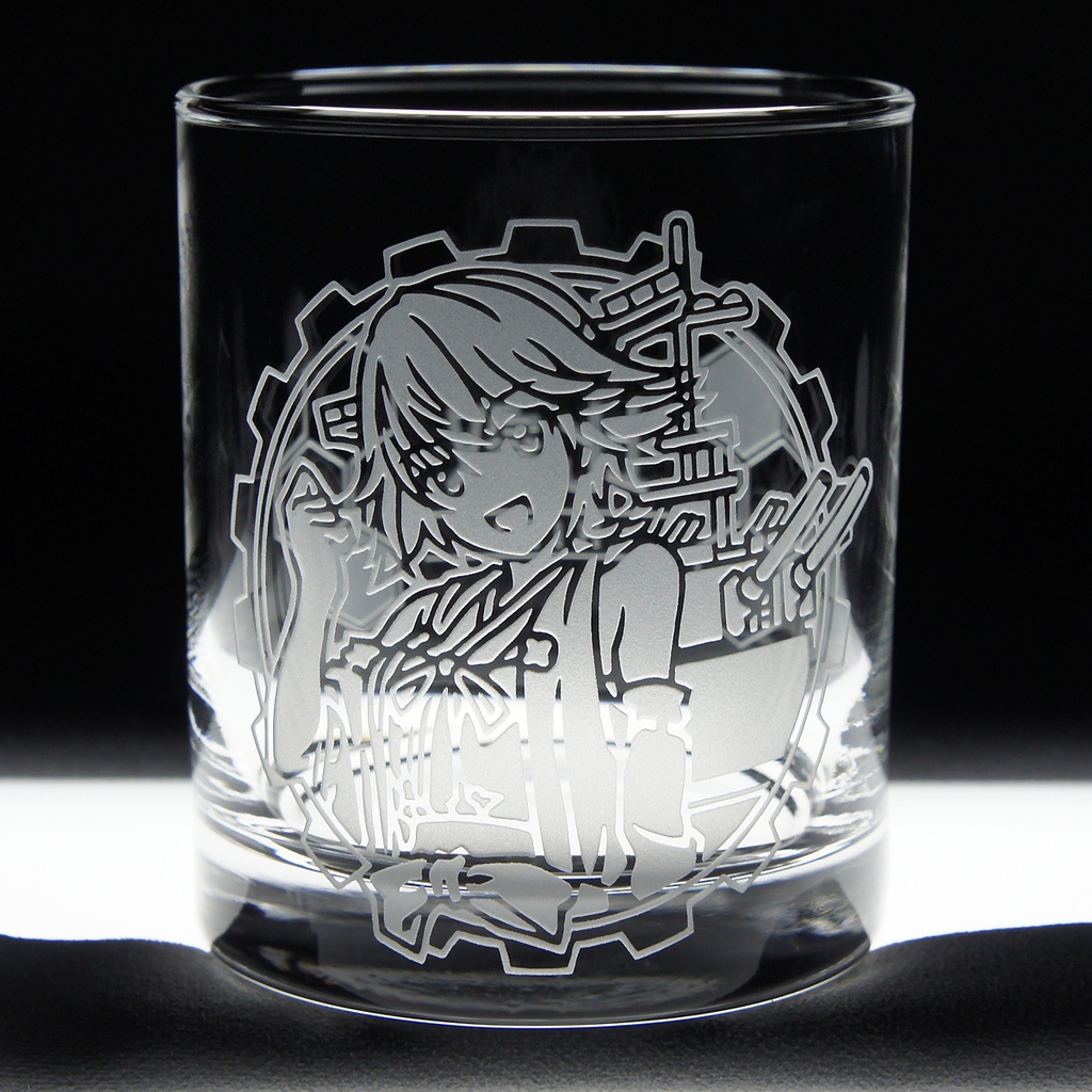 キャラクターグラス 比叡改二【フリー/ロック】