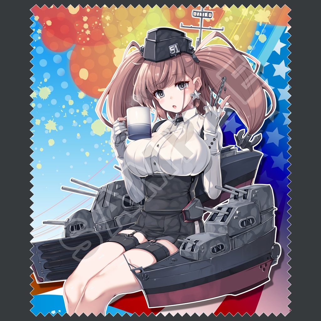 メガネ拭き:海外艦②【全2種】