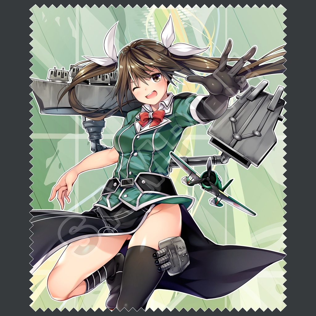 メガネ拭き 航空巡洋艦・空母・航空戦艦【全3種】