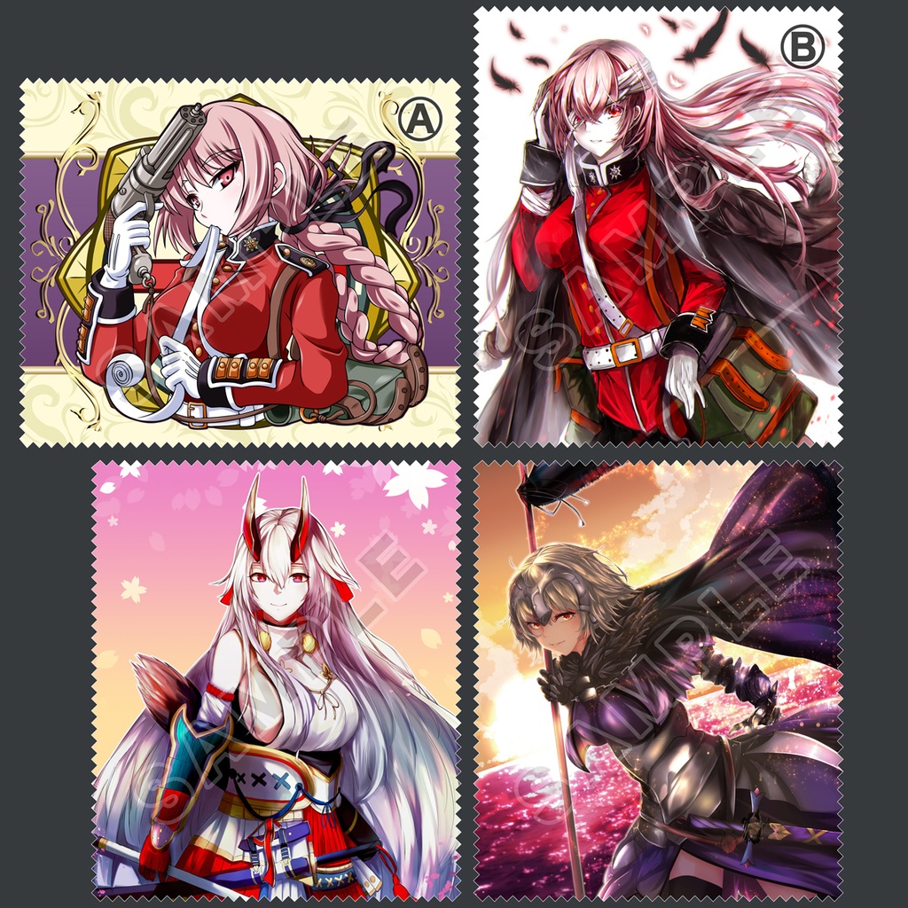 メガネ拭き FGO②【全4種】