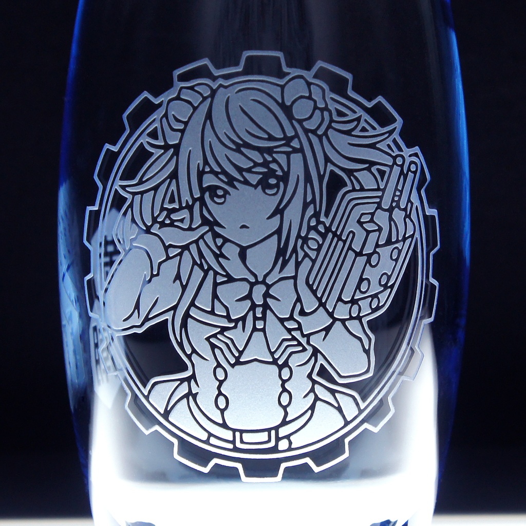 キャラクターグラス 満潮改二【カラー/フリー/ロック】