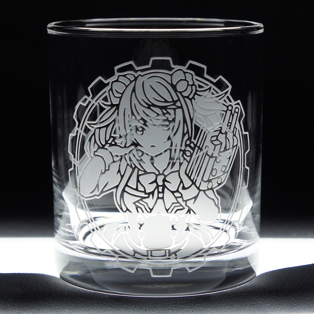 キャラクターグラス 満潮改二【カラー/フリー/ロック】