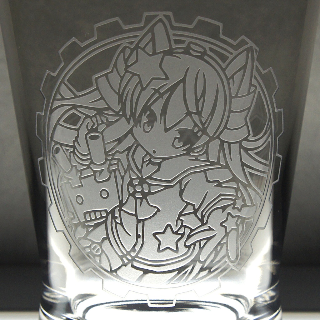 キャラクターグラス 天津風【フリー/ロック】