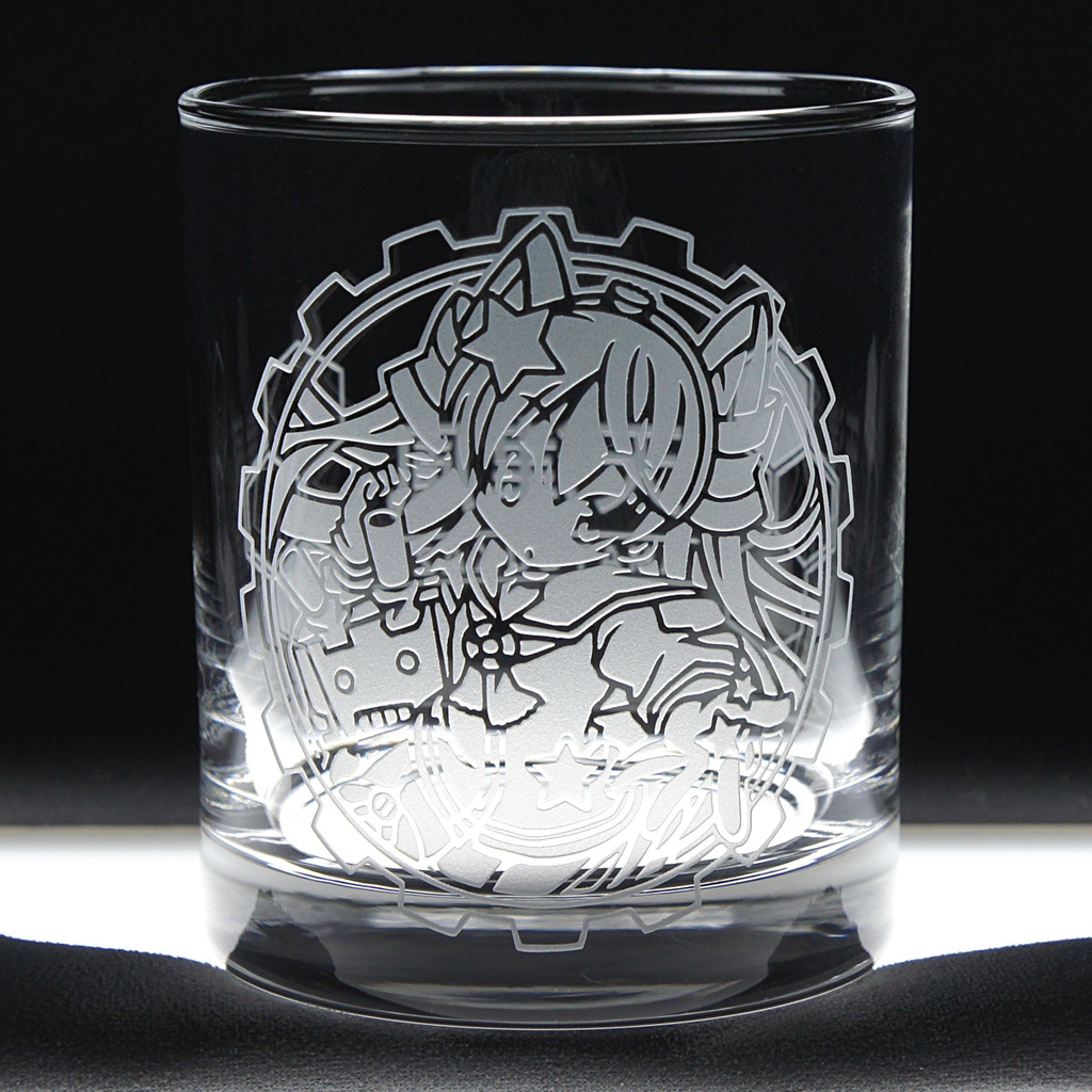 キャラクターグラス 天津風【フリー/ロック】