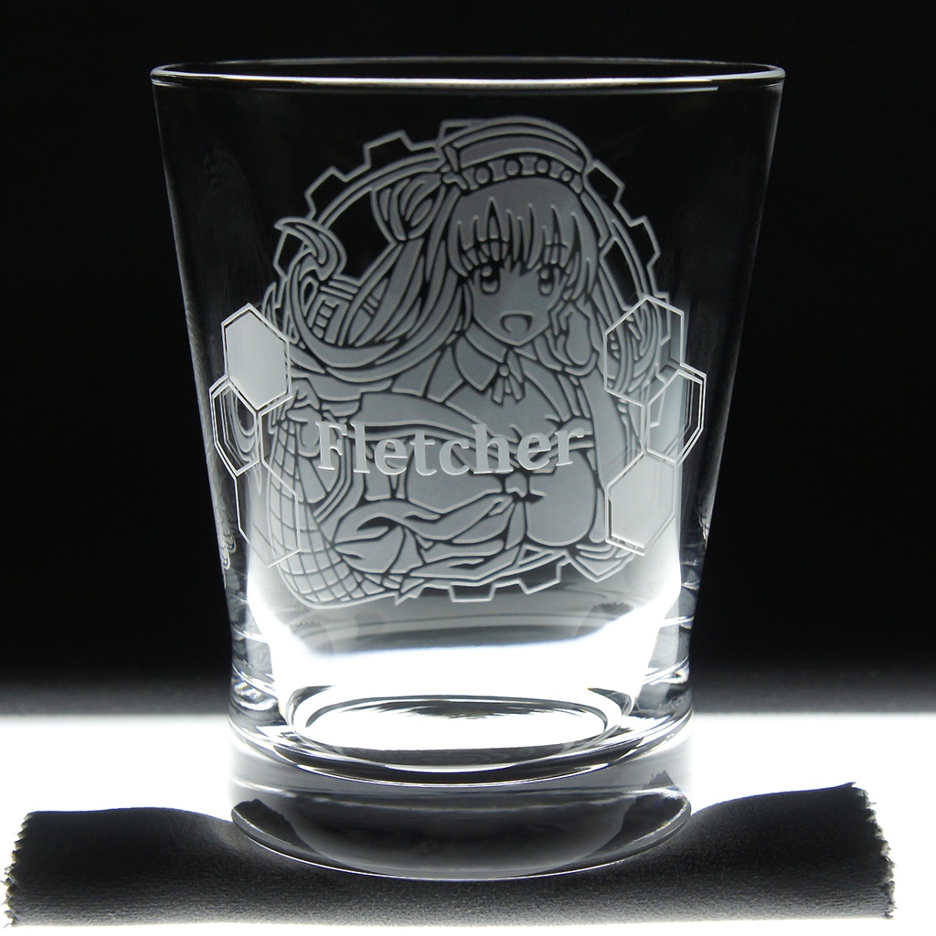 キャラクターグラス Fletcher 【フリー/ロック】