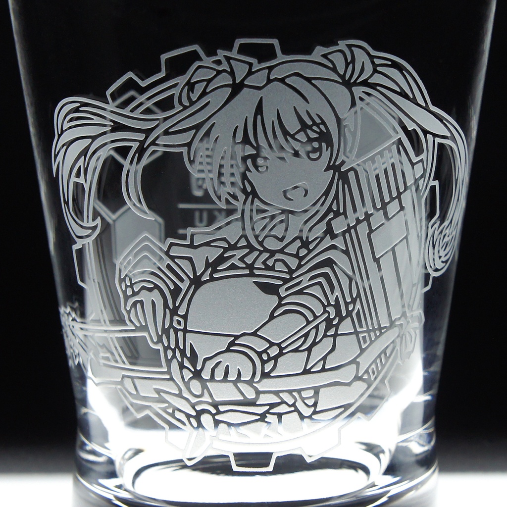 キャラクターグラス 瑞鶴【フリー/ロック】