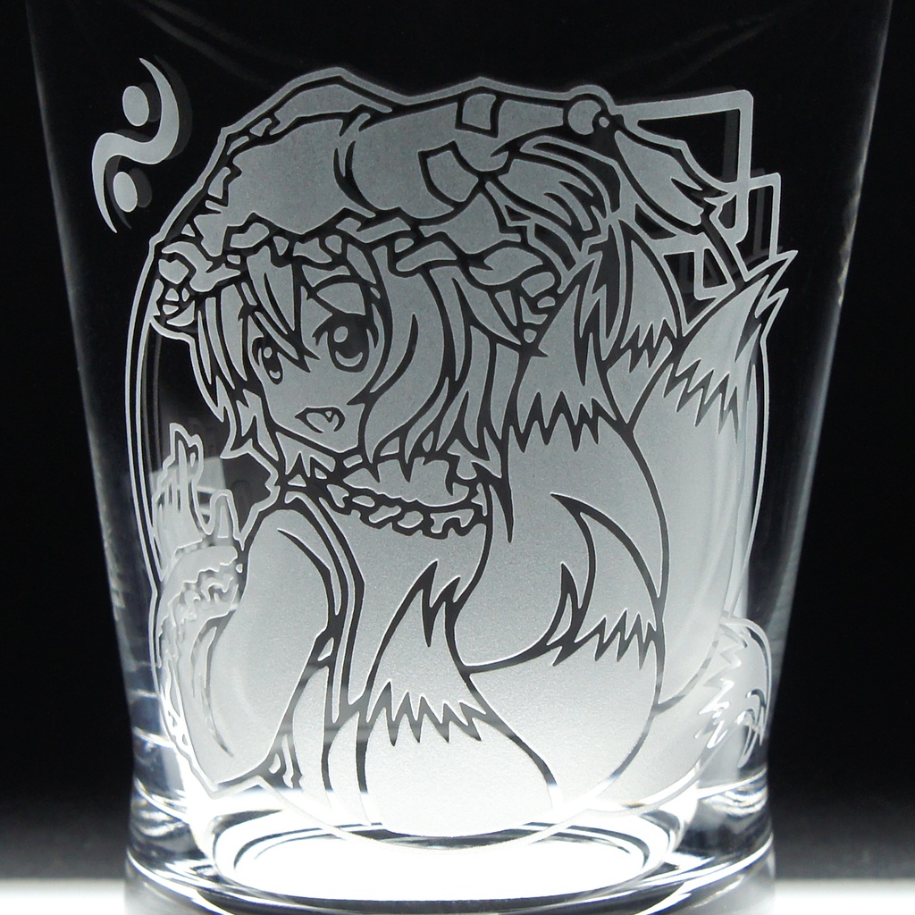 キャラクターグラス 八雲藍 Ver.1【フリー/ロック】