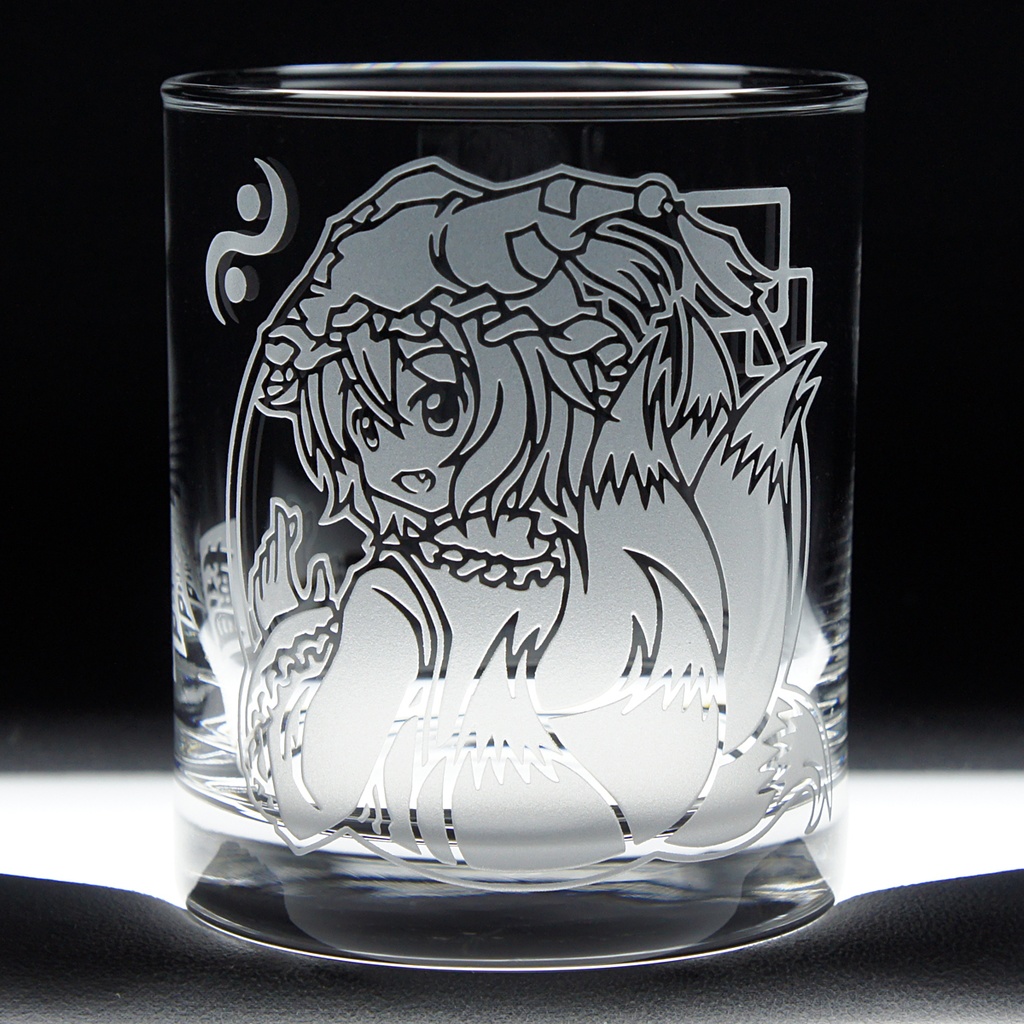 キャラクターグラス 八雲藍 Ver.1【フリー/ロック】