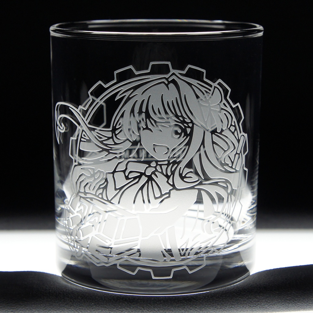 キャラクターグラス 長波【ローズ/フリー/ロック】