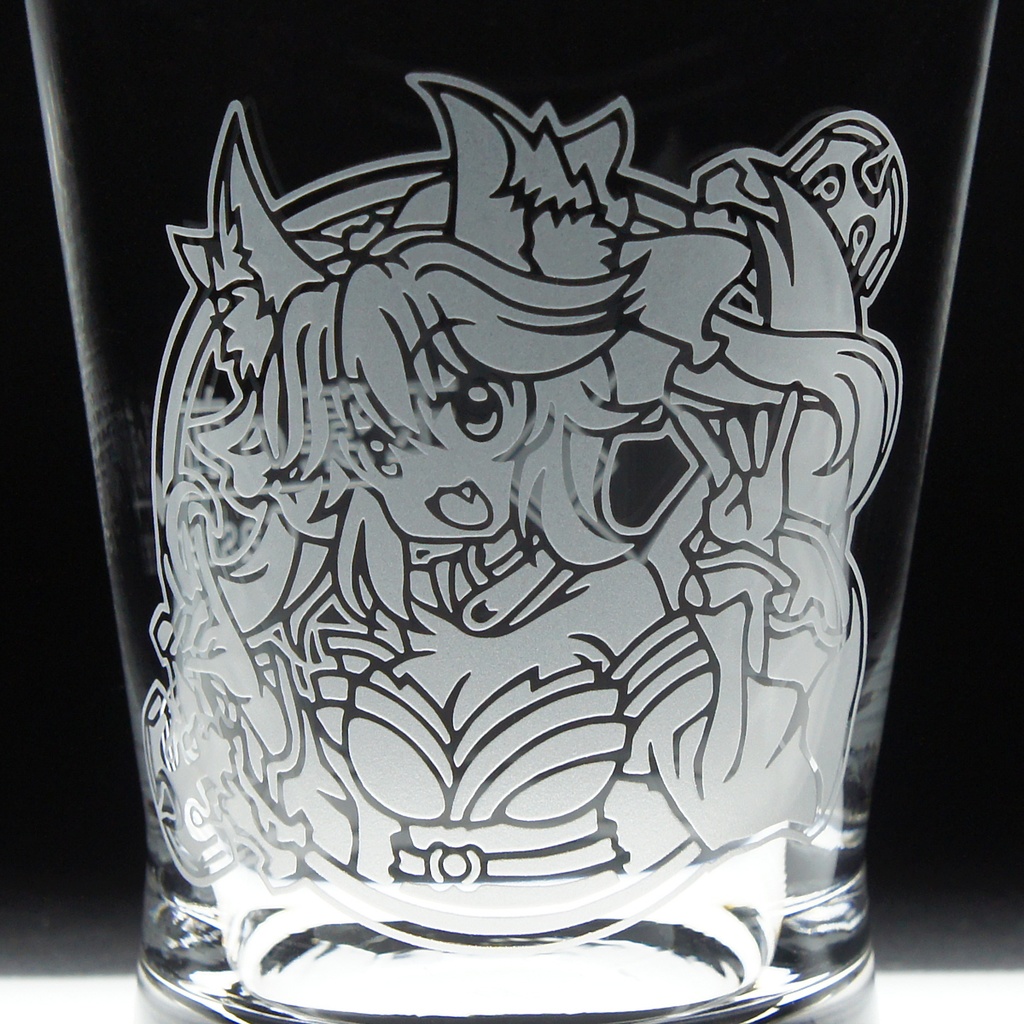 キャラクターグラス 玉藻の前【フリー/ロック】